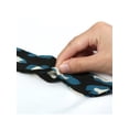thumbnail image 4 of INSPIRE CHIC Skinny Scarf Womens Thin Long Neckscarf Fashion Leopard Print Hairband Waistband Bag Handle Accessory Blue 88x5cm/35x2", 4 of 5