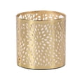 thumbnail image 4 of Pencil Cup Deco 79, cilindro de metal, diseño floral tallado con láser, 4 of 6