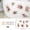 Carmine, variant on 12.79 x 18.62 Inch Pink Rose Floral Self-Adhesive Decal, Peel and Stick Decor Sticker for Bathtub & Sink