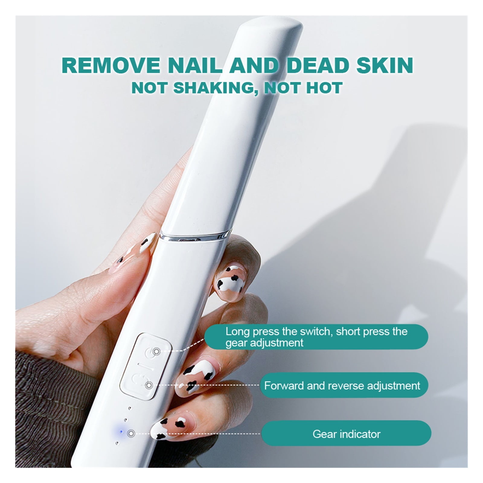 Electric Nail Drill Machine, Portable Electric Nail File Set For Acrylic Gel Nails, Manicure And Pedicure Kit Tool With Nail Drill Bits