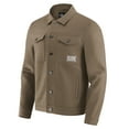 thumbnail image 2 of Men's Darius Rucker Collection by Fanatics Brown Cleveland Browns Trucker Full-Button Jacket, 2 of 6