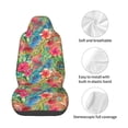 thumbnail image 4 of Yiaed Peacock Feathers And Flowers Print Car Seat Covers,Universal Auto Seats Protector Fits for Car,SUV Sedan,Truck,Automotive Seat Covers & Accessories, 4 of 5