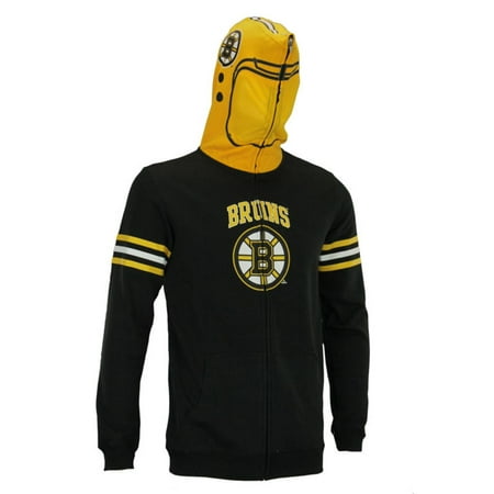 Boston Bruins Youth NHL Goalie Mask Full Zip Hoodie - Reebok | Walmart