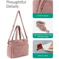 thumbnail image 3 of Sdmnsg-T Diaper Bag Tote, Diaper Tote Bags Crossbody Hospital Bag Travel Large Mommy Bag, with Silicone Pacifier Case, 3 of 9