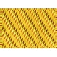thumbnail image 1 of Ahgly Company Indoor Rectangle Abstract Yellow Modern Area Rugs, 2' x 5', 1 of 4