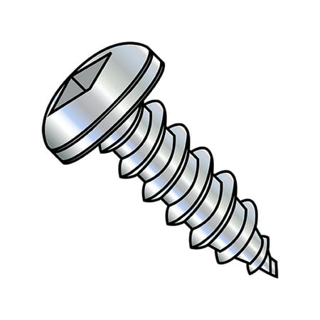 

8-15X3/4 Square Pan Self Tapping Screw Type A Fully Threaded Zinc (Pack Qty 8 000) BC-0812AQP