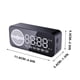 thumbnail image 3 of Reloj despertador inteligente con sonido Bluetooth, altavoz y subwoofer, portátil, mini, de escritorio, para el hogar, inalámbrico para exteriores, nuevo modelo de audio Bluetooth., 3 of 9