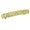 Golden, variant on French Amie Small Silver Glitter Celluloid Acetate Automatic Hair Clip Barrette