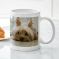 thumbnail image 3 of CafePress - Yorkie Dog Mugs - 11 oz Ceramic Mug - Novelty Coffee Tea Cup, 3 of 4