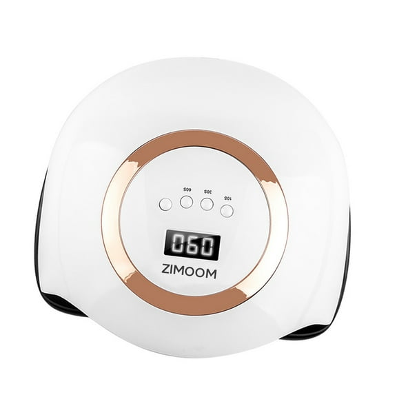 ZIMOOM Nail lamps, Fast Nail Curing Lamp for All Gel Polish with 3 Timer Settings, White