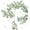 Green White, variant on Large White Flower Wall Stickers, 50"x74" Removable DIY Romantic Cherry Blossom Tree Wall Murals Peel and Stick 3D Wall Art Stickers Home Decor for Gilrs Bedroom Nursery Rooms Living Room