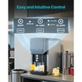 thumbnail image 4 of KFFKFF Water Dispenser with Ice Maker, 3-in-1 Countertop Water Dispenser, 35 LBS/24H, 12 Cubes/7 Min Fast Ice Making, 4 of 9
