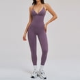 thumbnail image 1 of AEXTO Workout Sets for Women Cross Back Padded Tank Tops Matching Leggings Yoga Outfits, 1 of 6