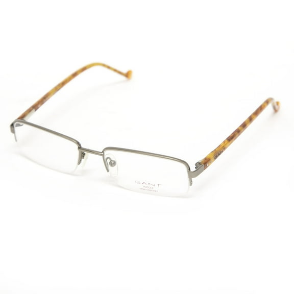 Gant Wake Eyeglass Frames 51mm Satin Gunmetal/Honey Tortoise