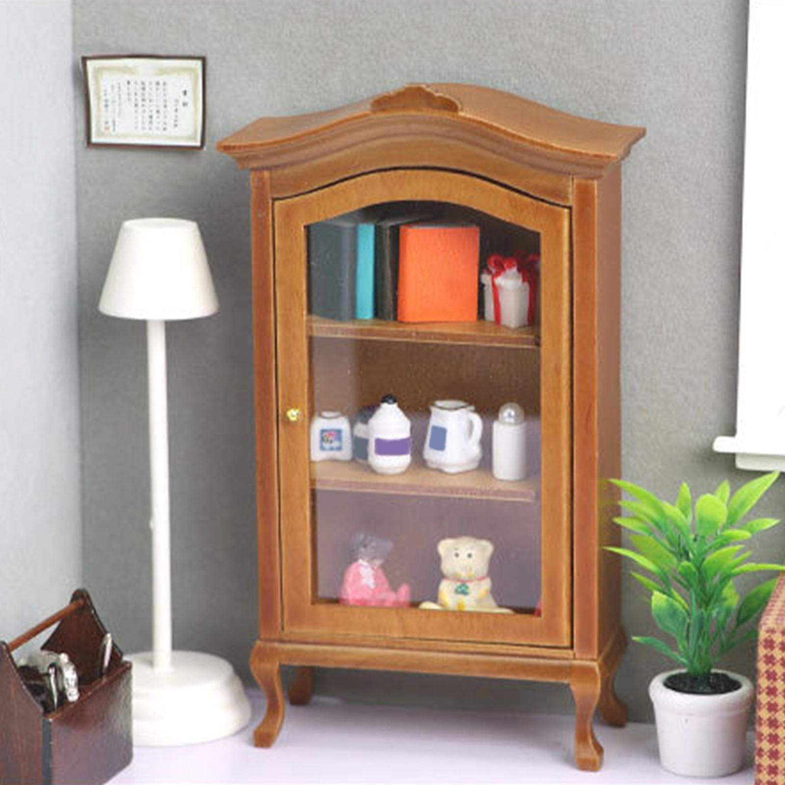 1 12 Dollhouse Display Cabinet Dolls House Furniture Dollhouse