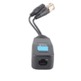 thumbnail image 3 of Passive Video Balun Transceiver with Cable Saving for HD CVI, HD TVI, HD AHD Signals, NTC, PAL, SECAM, 60 Db Crosstalk, Easy Installation, RJ45 Connector Pair, 3 of 7