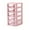 Pink D, variant on Yonrjhukm Desktop Storage Box, Transparent Mini Drawer Organizer, Plastic Storage Container for Stationery, Cosmetics, Makeup, Office Supplies, Multi-Layer Display and Organizer
