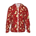 thumbnail image 1 of Fotbe Fire Extinguisher Chaqueta con Protección Solar UPF 50+ para Hombre y Mujer, Camisa con Capucha y Bolsillos-3X-Large, 1 of 7