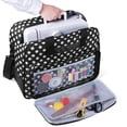 thumbnail image 2 of Bolsa para máquina de coser Yarwo Universal 47x27x32 cm Black Dots, 2 of 8