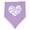 Lavender and Pink, variant on Inktastic All You Need is Love White Heart Shape Baby Bandana Bib