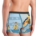 thumbnail image 5 of Balery Giraffe Come Out From Zipper Men's Boxer Briefs, Soft and Breathable Cotton Underwear with nylon Waistband-Large, 5 of 9