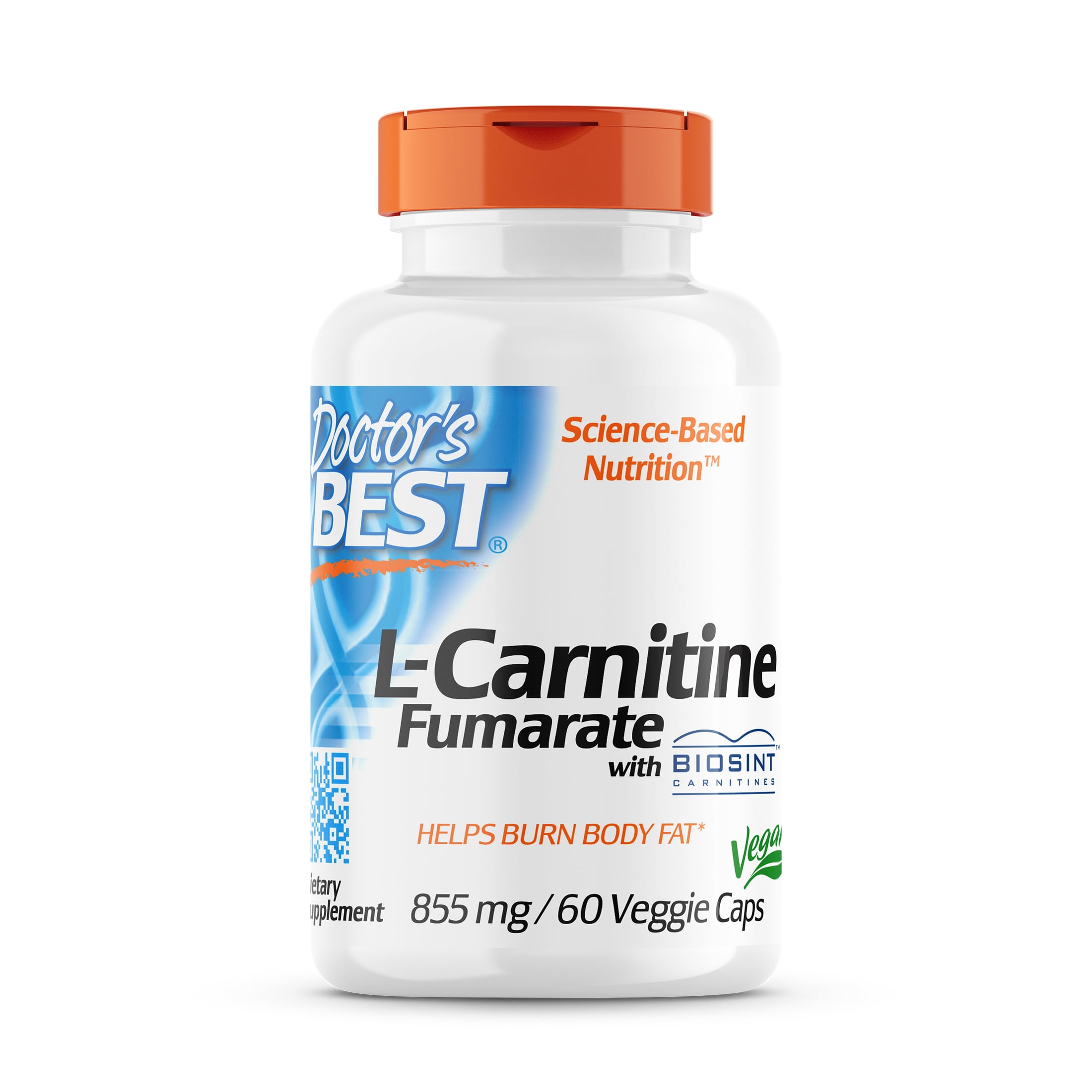 LCarnitine Fumarate with Biosint Carnitines, 855 mg, 60 Veggie Caps