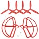 thumbnail image 1 of 4 piezas de hélices de + anillos protectores para H501S RC Quadcopter rojo perfke Piezas del cuadricóptero Hubsan H501S, 1 of 9