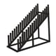 thumbnail image 2 of Estante para exhibición de azulejos, organizador de almacenamiento de materiales de construcción, soporte estable y resistente. Negro, 2 of 9