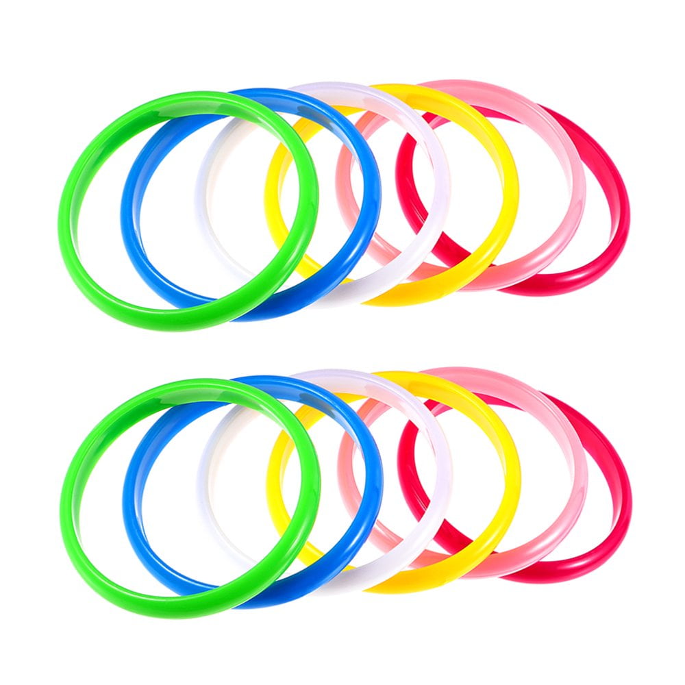 CUITING 24 Pcs Baby Bangles for Infant Girls Bracelets Plastic