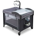 thumbnail image 4 of Delta Children LX Deluxe Portable Baby Play Yard With Removable Bassinet and Changing Table, Eclipse, 4 of 11