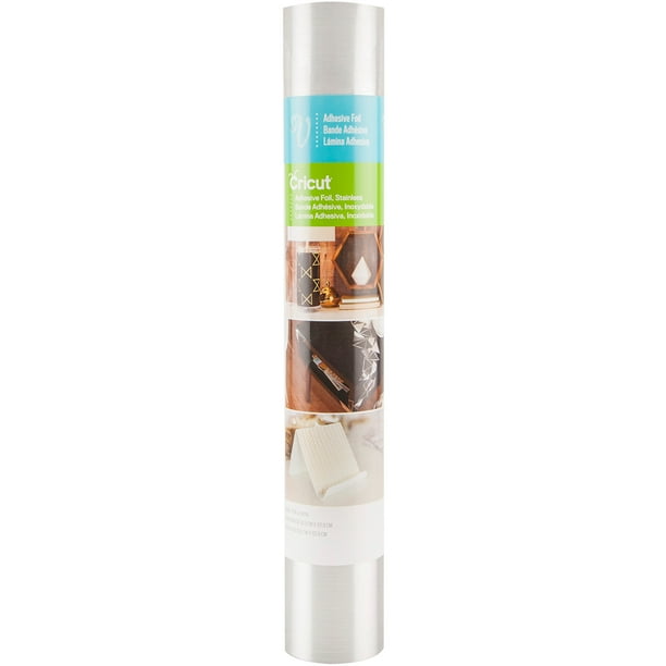 Cricut Adhesive Foil Vinyl, 12"x48", Silver