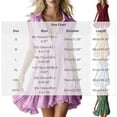 thumbnail image 3 of Fewfanhot Casual Summer Dresses for Women Summer Dress Notched V Neck Front Button Sleeveless Ruffle Hem Beach Vacation Mini Sun Dress, 3 of 5