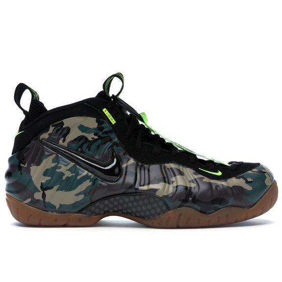 Nike Men's Air Foamposite Pro Army Camo Basketball Shoes, from StockX