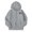 Grey, variant on GobdXE Girls Winter Long Sleeve Hooded Full Zip Up Jacket, Zip Hoodie Coat with Bow Graphic Print Size:5-6 Years,Green