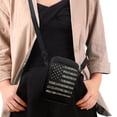 thumbnail image 3 of HELLHERO Camouflage American Flag Women Shoulder Bag Polyester Double-layer for Travel, 3 of 5