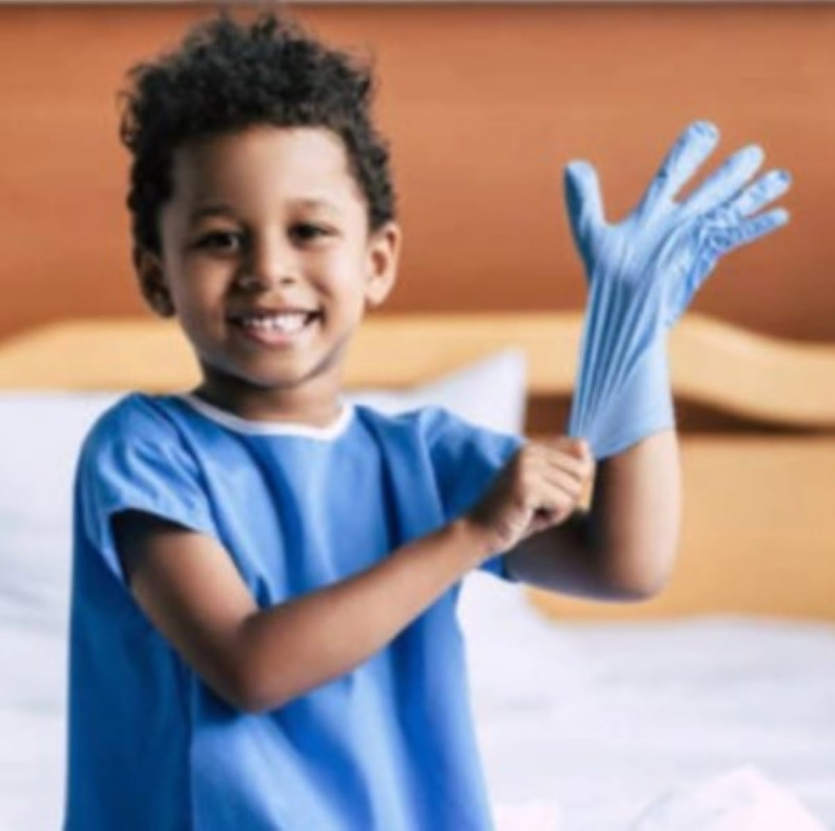 POWDER FREE DISPOSABLE Gloves for Children School Kids Multipurpose LATEX FREE 