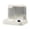 White, variant on YfiDSJFGJ Gravity Pet Feeder and Water Dispenser Set, Automatic Dog Feeder and Dog Water Dispenser for Dogs Cats Pets Animals Large Capacity (Black)