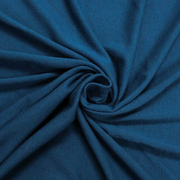 60" Wide Crepe Viscose Spandex Fabric by the Yard, 220 GSM, Medium-weight - Soft 2-Way Stretch Fabric for Dresses, Pants, Tops, Costumes & DIY Sewing Projects