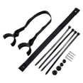 thumbnail image 1 of Universal Motorcycle Pulling Belts Heavy-Duty Plastic Front Rear 52cm Holding Black, 1 of 8