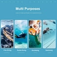 thumbnail image 4 of Diving Glasses, Multipurpose Black Snorkeling Goggles Gear High Transparency  for Water Activities, 4 of 8