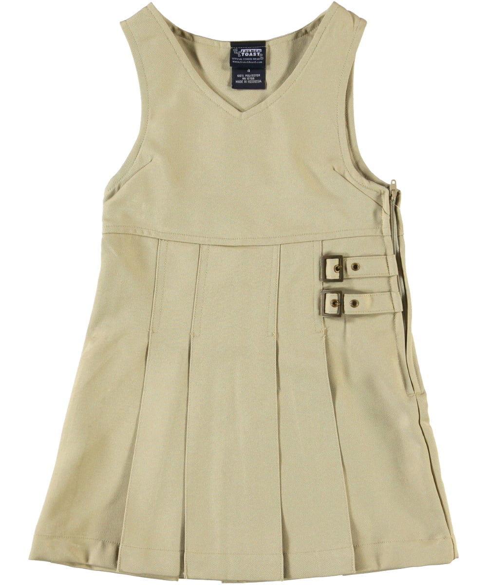French Toast Big Girls' Double Buckle Tab Jumper (Sizes 7 16