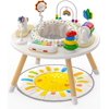 Move2Play 4-in-1 Baby Activity Center | Montessori-Inspired Design | 8 Interactive Toys | Tummy Time, Exersaucer, Jumper & Toddler Table | Must Have Gift for Newborns, 3, 6+ Month Old