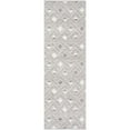 thumbnail image 3 of SAFAVIEH Montauk Katee Geometric Diamonds Area Rug, Charcoal/Ivory, 8' x 10', 3 of 9