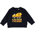 thumbnail image 2 of Inktastic 1st Birthday Construction Truck Cement Mixer Baby Sweatshirt, 2 of 4