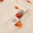 thumbnail image 5 of NIEWTR Toddler Baby Boy Fall Winter Outfits Contrast Color Pullover Sweatshirt Long Sleeve T-Shirt Top Pants Set Fall Winter Set for 0 6 12 18 24 M 1t 2t 3t 4t 5t 6t,Orange,18-24 Months, 5 of 6