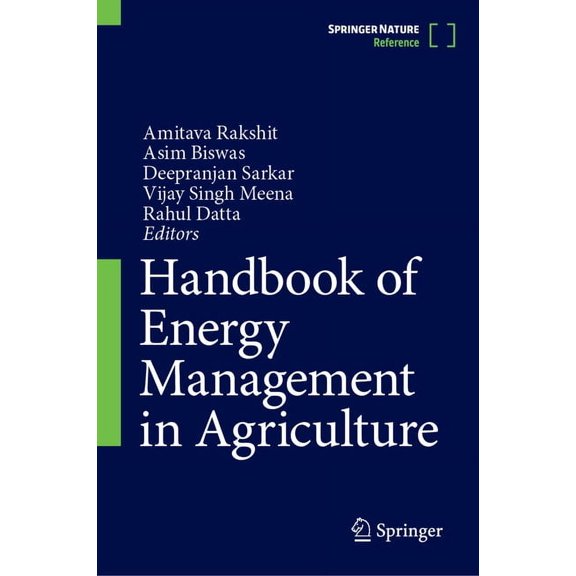 Handbook of Energy Management in Agriculture, (Hardcover)