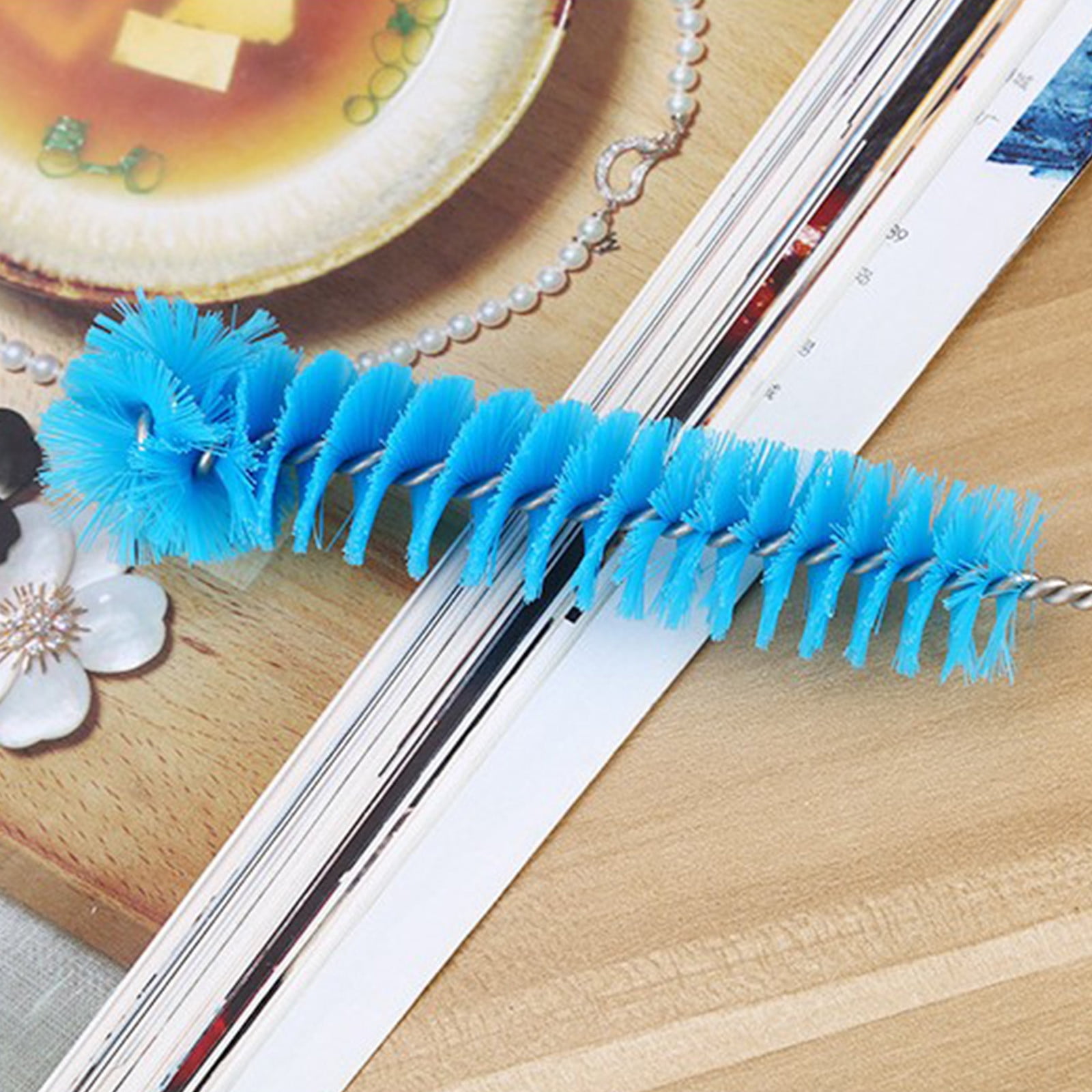 6 Pcs Bottle Brush Set for Effective Cleaning of Sports Bottles Mugs Glassware and Tumblers with Long Handle for Hard-to-Reach Areas Cleaning Tools