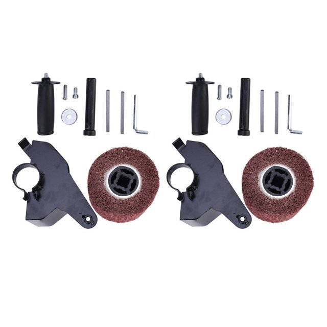 2x Conjunto de Accesorios de Conversión para de Amoladora Convertida a de Trefilado kusrkot Amoladora angular eléctrica