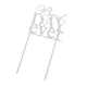 thumbnail image 5 of Papel Yotijar Adorno para Tarta Best Day Ever Cupcake Topper Plata, 5 of 10