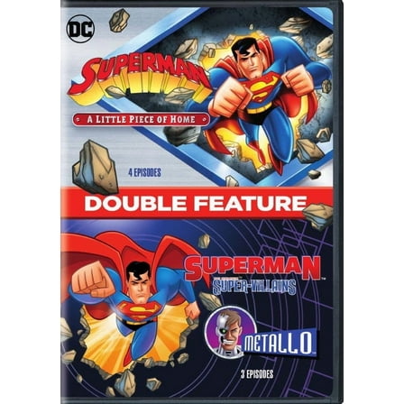 Superman: A Little Piece of Home / Superman Super Villains: Metal (DVD Double Feature) [DVD]